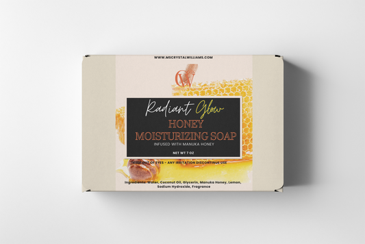 Radiant Glow Honey Moisturizing Body Soap