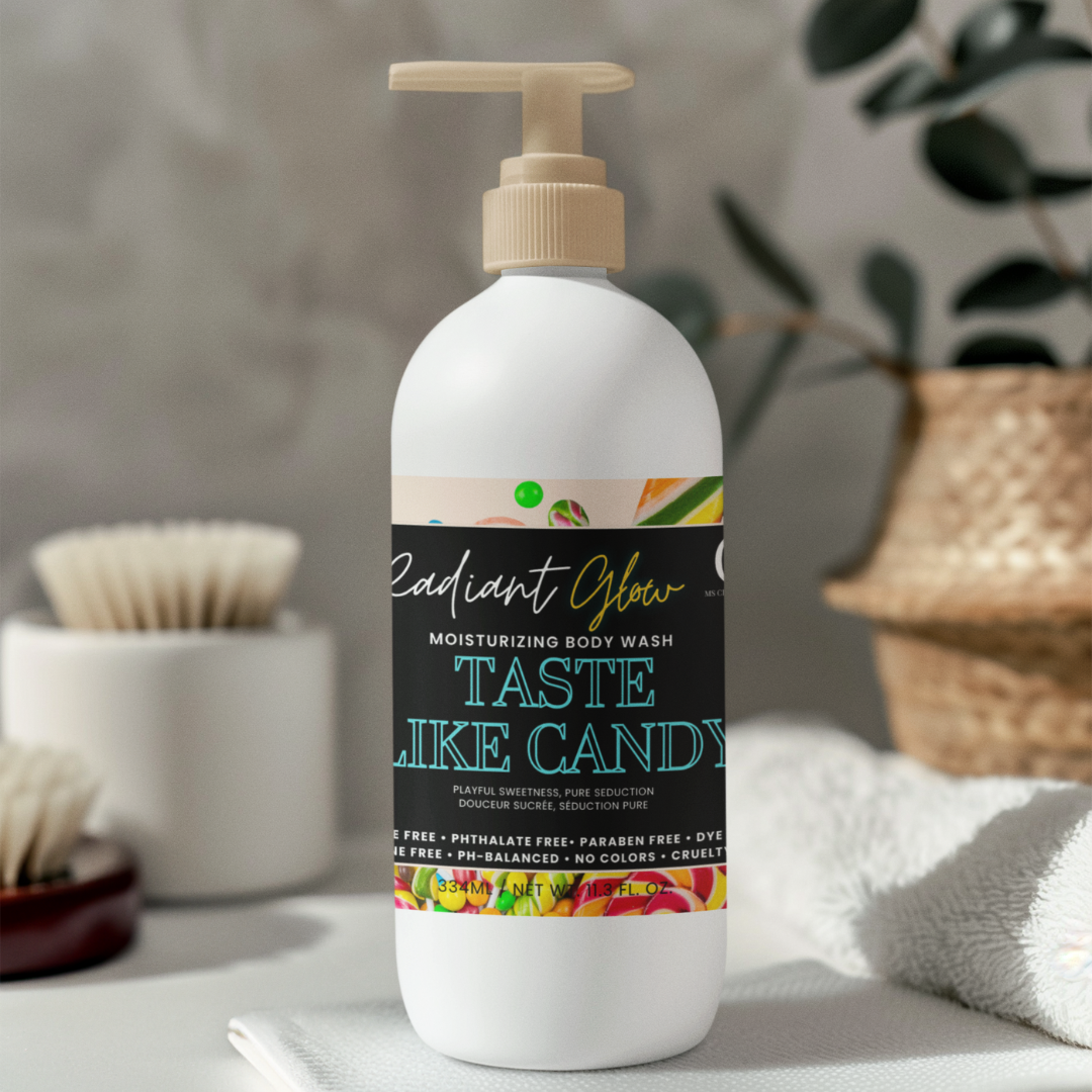 TASTE LIKE CANDY- Radiant Glow Moisturizing Body Wash -12oz